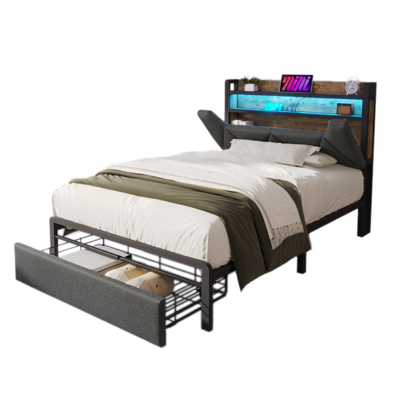 Solid Wood Bed
