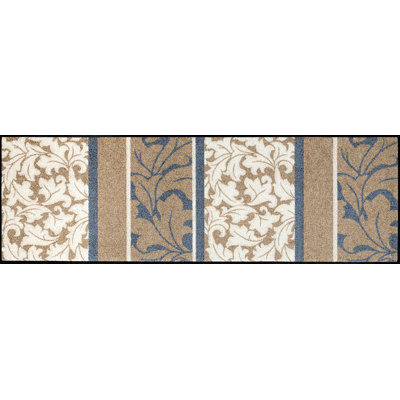 Sinfonia Non-Slip Floral Doormat