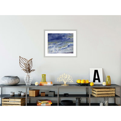 «Seascape» par Pierre-Auguste Renoir, impression giclée sur cadre