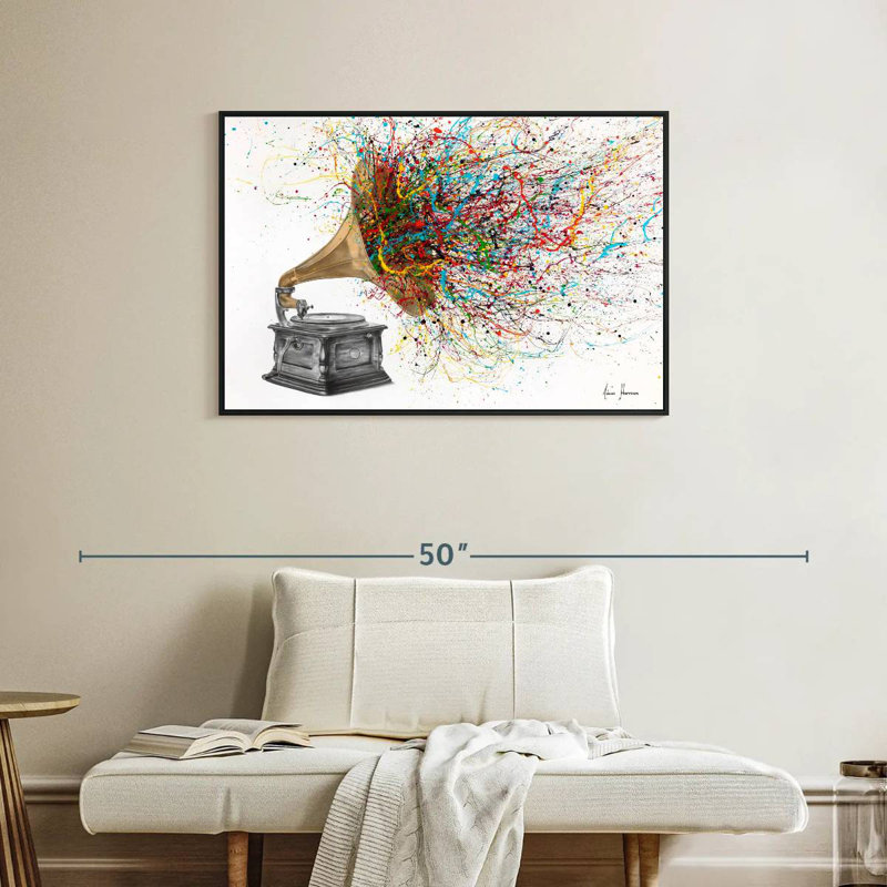 Abarca Turn It Up, 25" H x 37" W