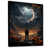 Black Floater Framed