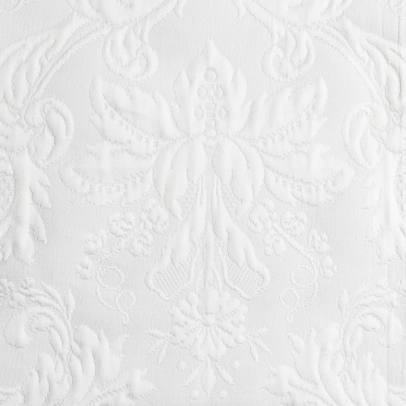 Chelsea Matelassé Coverlet, White, Twin Coverlet