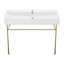 Lavabo console en céramique Claire 40-1647927268