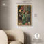 Art floral sur toile verte-105309249-105309270