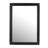 Rift Solid Wood Frame Rectangle Mirror