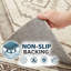 Oriental Machine Tufted Shag Area Rug-849879215