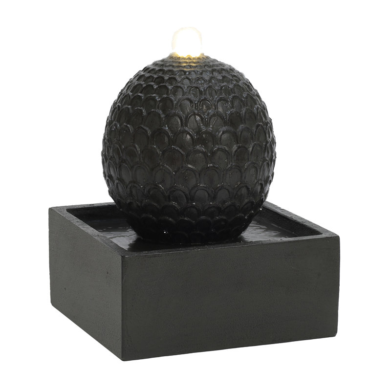 Charles Bentley Arno Sphere Water Feature - Mains Powered