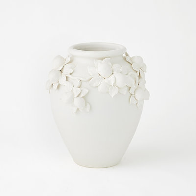 Villa Limone Urn-Matte White