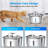 Anti-Skid Automatic Water Dish