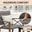 Domi 3-Piece Patio Outdoor Conversation Set