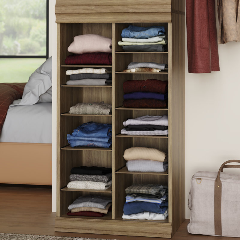 Organisateur modulaire réglable à 16 tablettes, Sable