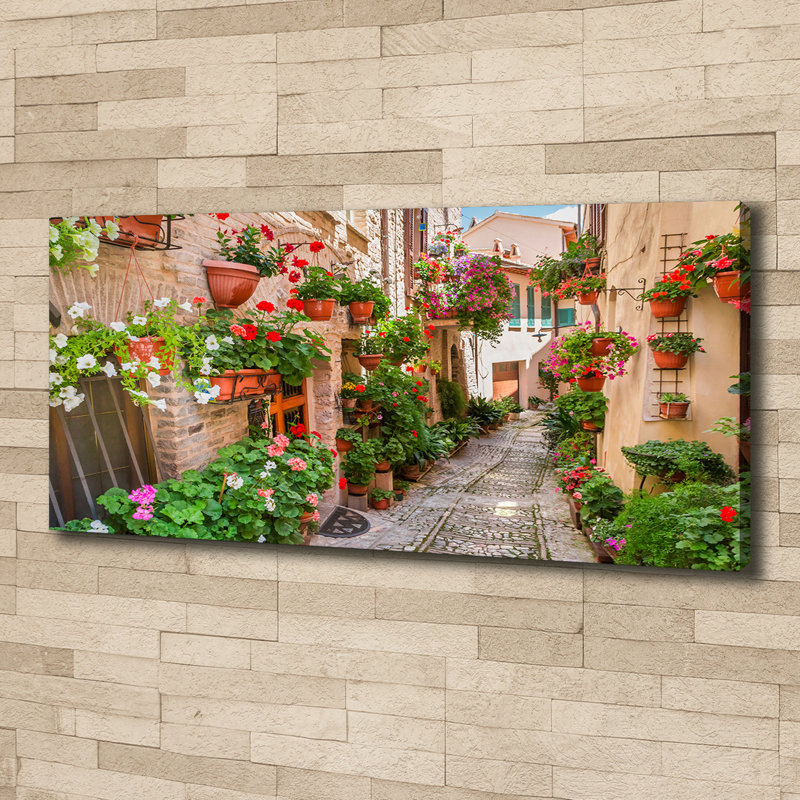 Italian Streets - Wrapped Canvas Print