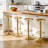 Bar Stools Set of 2, Adjustable Height Swivel Bar Stools, Metal Airlift Barstools, Backless Counter Height Bar Chairs for Kitchen Dining Room Pub Cafe-1785791067-1785791066