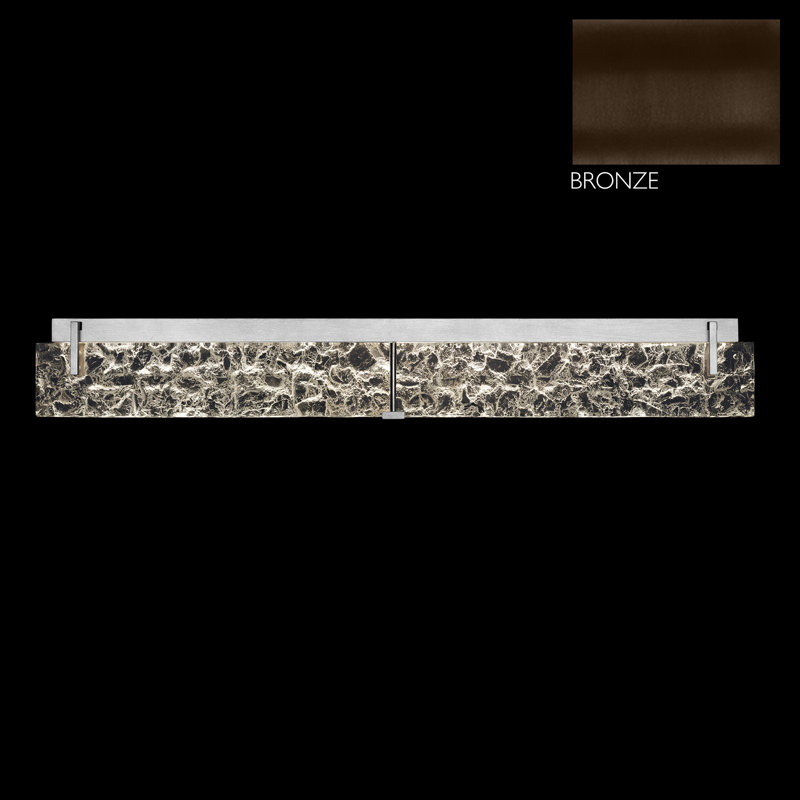 Barre de salle de bain Terra, Transparent, Bronze