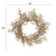 22" Tall Artificial Christmas  Iced Twig Wreath Front Door Christmas Decor