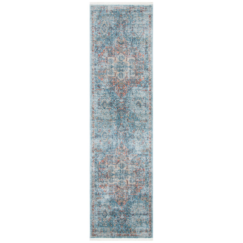 Rumsey Performance Oriental Rug, Runner 2'2" x 10'