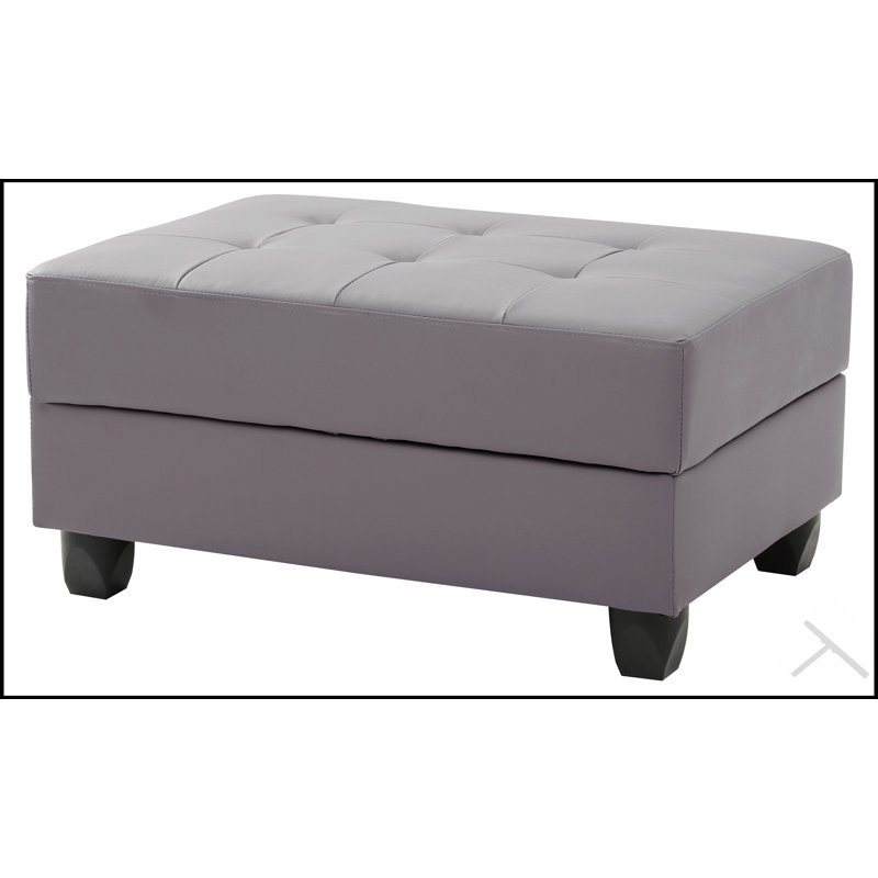 Repose-pieds Chic Chic avec un design multifonctionnel pour une vie moderne et des sièges supplémentaires, Gris
