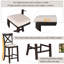 Solid Wood Top Dining Set-331649936-331649949