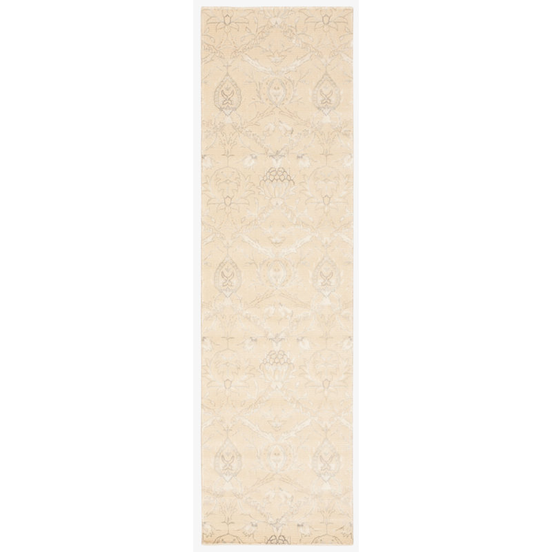 Bourgault Viscose Abstract Indoor Rug, Runner 2'3" x 8'