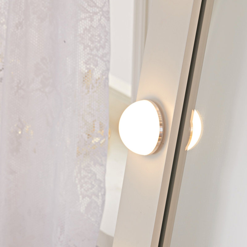 Miroir pleine grandeur avec DEL