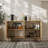 Modern Console Table, Sapphire Oak, 47.2 x 29.0 x 11.6 inches | 100% Melamine Coated Particle Board, Thickness: 0.7 inches | Stylish and Functional Design for Living Room & Entryway, Perfect for Modern Decor-694604513