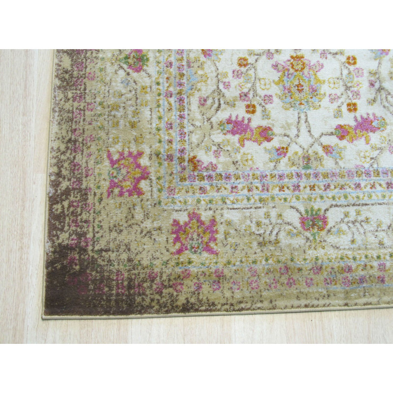 Ivory Capella Rug by , Stylish and Durable Area Rug for Adding Modern Elegance and Comfort to Your Living Room, Bedroom, Office, or Home Décor