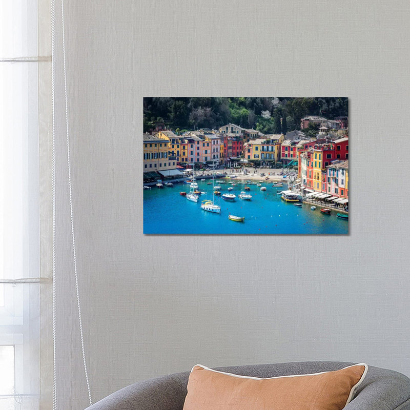 Portofino by Marco Carmassi - No Frame Print on Canvas, 66.04 cm H x 45.72 cm W x 1.91 cm D