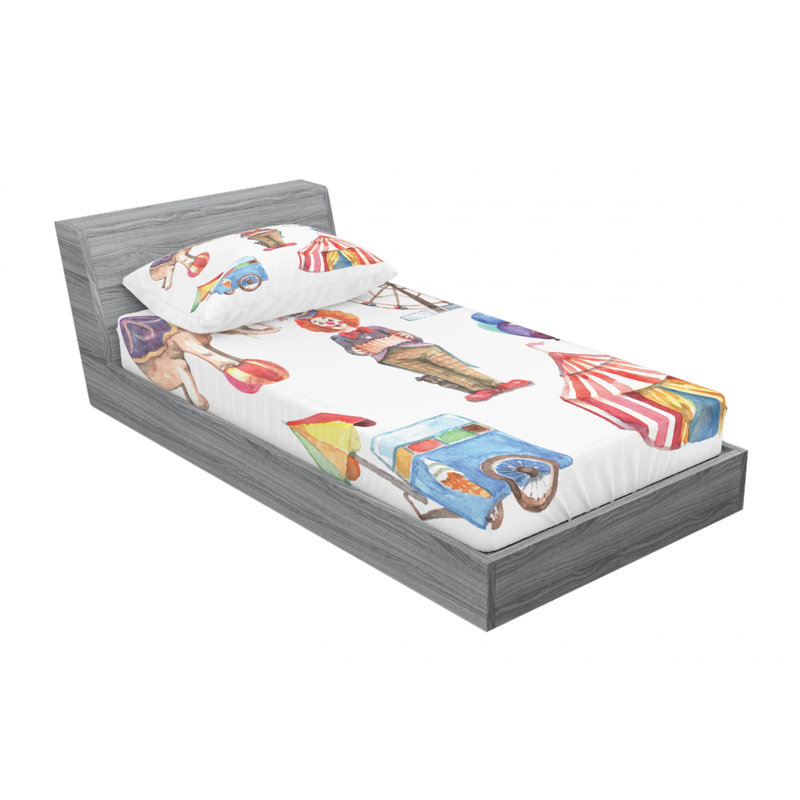 Microfiber Sheet Set, Twin XL Sheet Set with Fitted Sheet