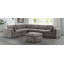 Amy-Grace 138" Wide Reversible Modular Corner Sectional with Ottoman-616988930-619379934