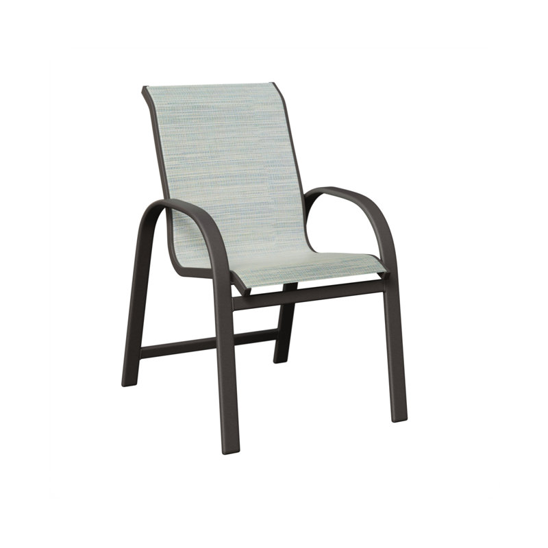Chaise berçante en graphite moucheté Berlin, Martinique, Aluminium graphite moucheté