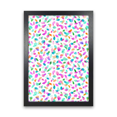 Minimal Flower Petals Pink - Print