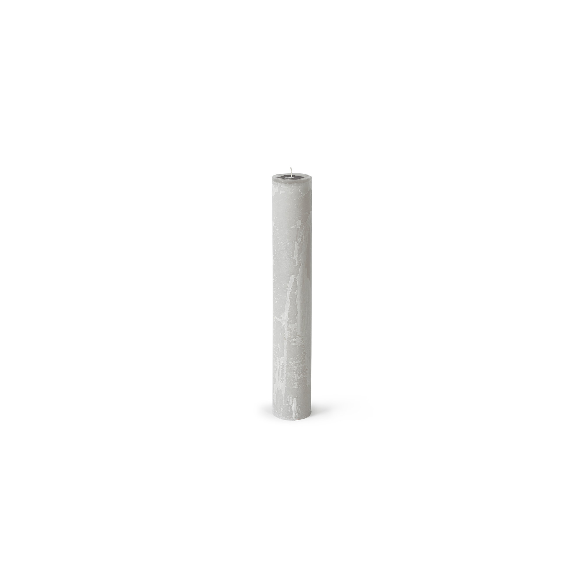 Unscented Pillar Candle, Linen, 17.75" H x 2.75" W x 2.75" D