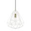 Luminaire suspendu géométrique à 1 lumière Lindgren-1378150085