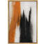 Reproduction d'art abstrait sur toile encadrée pour décoration intérieure moderne-117184278-117184277