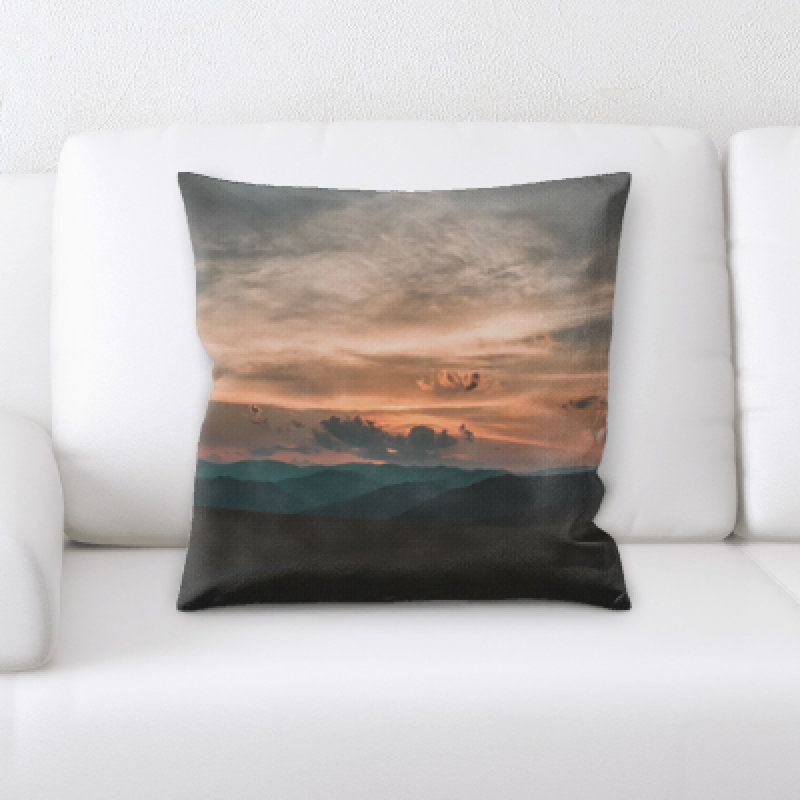 Microsuede Throw Pillow