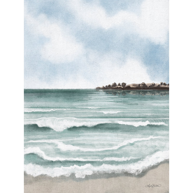 Océan sérénité, H 30 po x l 20 po