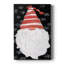 Gnome de neige en hiver - galerie Cavas sur mesure-1924992207