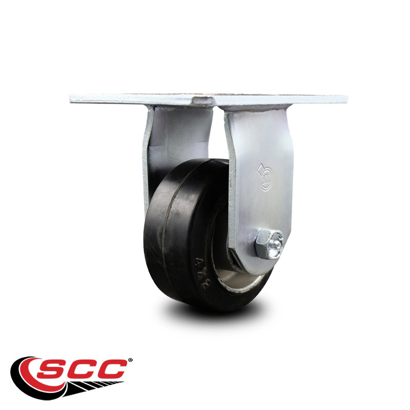 Caoutchouc sur roulettes en aluminium