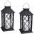 Gravitt 11" Solar Powered Integrated LED Outdoor Tabletop Lantern-881772173