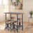 Winnipeg Pine Solid Wood Top Dining Table-149226891-198727015