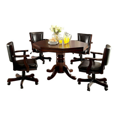 Dululu 4 - Person Pedestal Dining Set