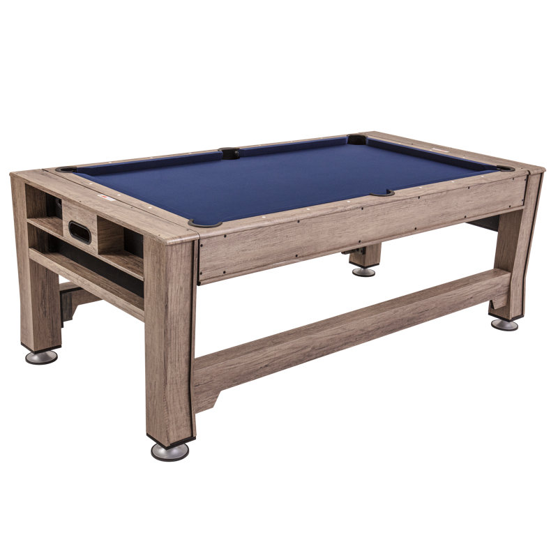 Table de jeu pivotante en bois 3 en 1 de 84 po American Legend
