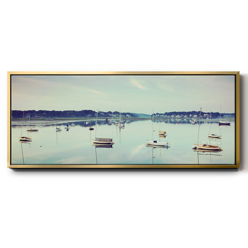 Cape Ann Marina - toile encadrée, H 20 po x l 50 po