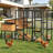 Spacious Pet Cage with Multi-Zone Living