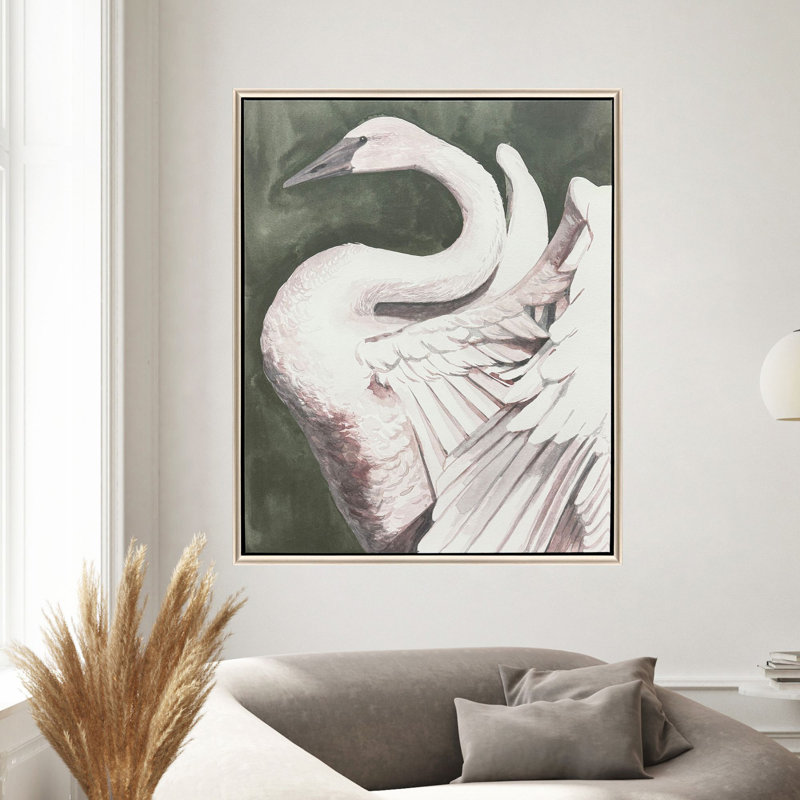 Swan Dance II Canvas