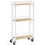 Chariot-bar étroit sur roulettes à 3 niveaux-510100864