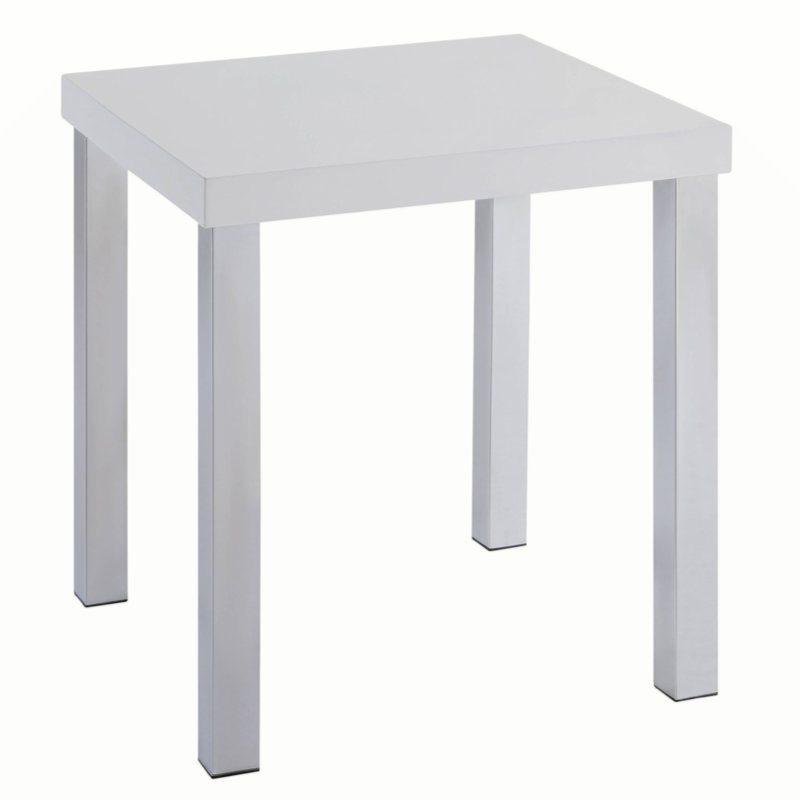 Table de bout Elannah, Blanc