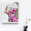 Flower Female Silhouette Painting