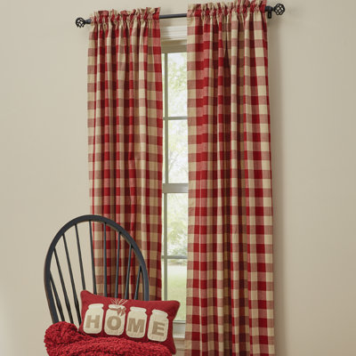 Codie-Leigh Cotton Room Darkening Curtain Pair