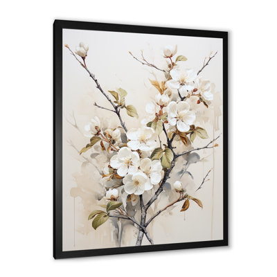 «White Apple Blossom Whispers I», reproduction d'art de Apple Blossom_106416